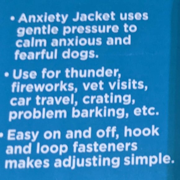 Heart to Tail Anxiety Dog Jacket-S - Picture 5 of 6